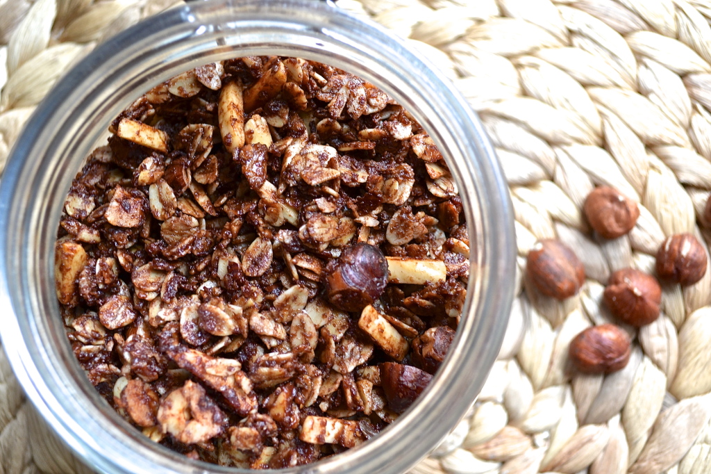 Granola Bird's Eye Shot