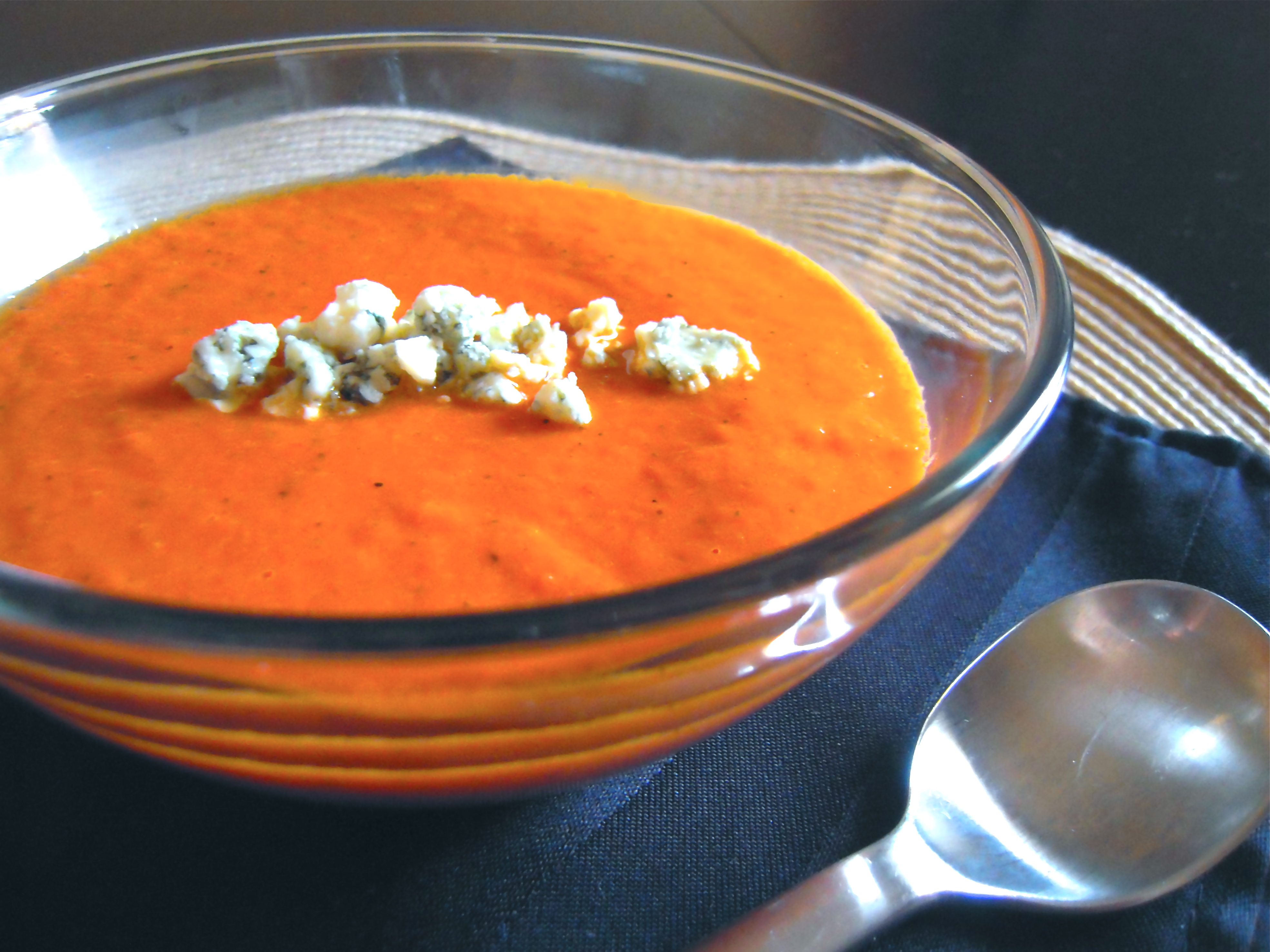 Roasted Red Pepper Soup – The Newlywed Chefs