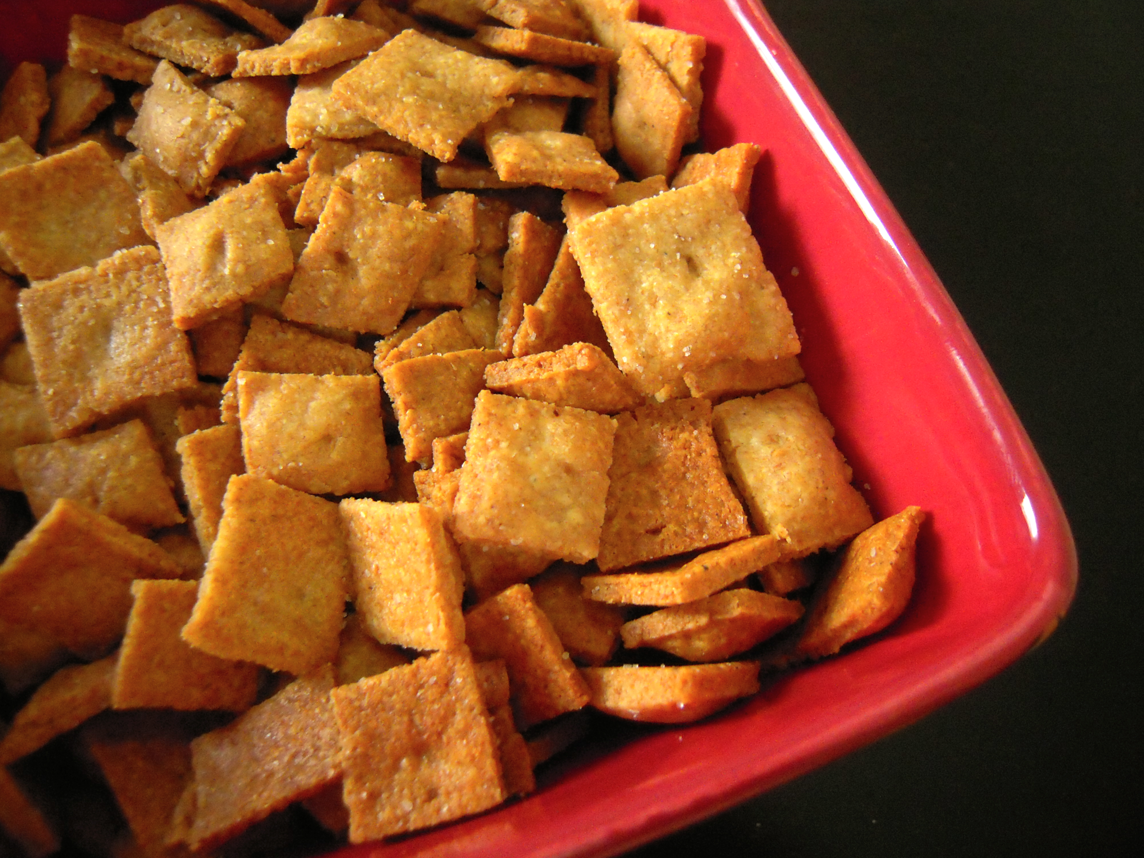 Whole Wheat Cheese Crackers