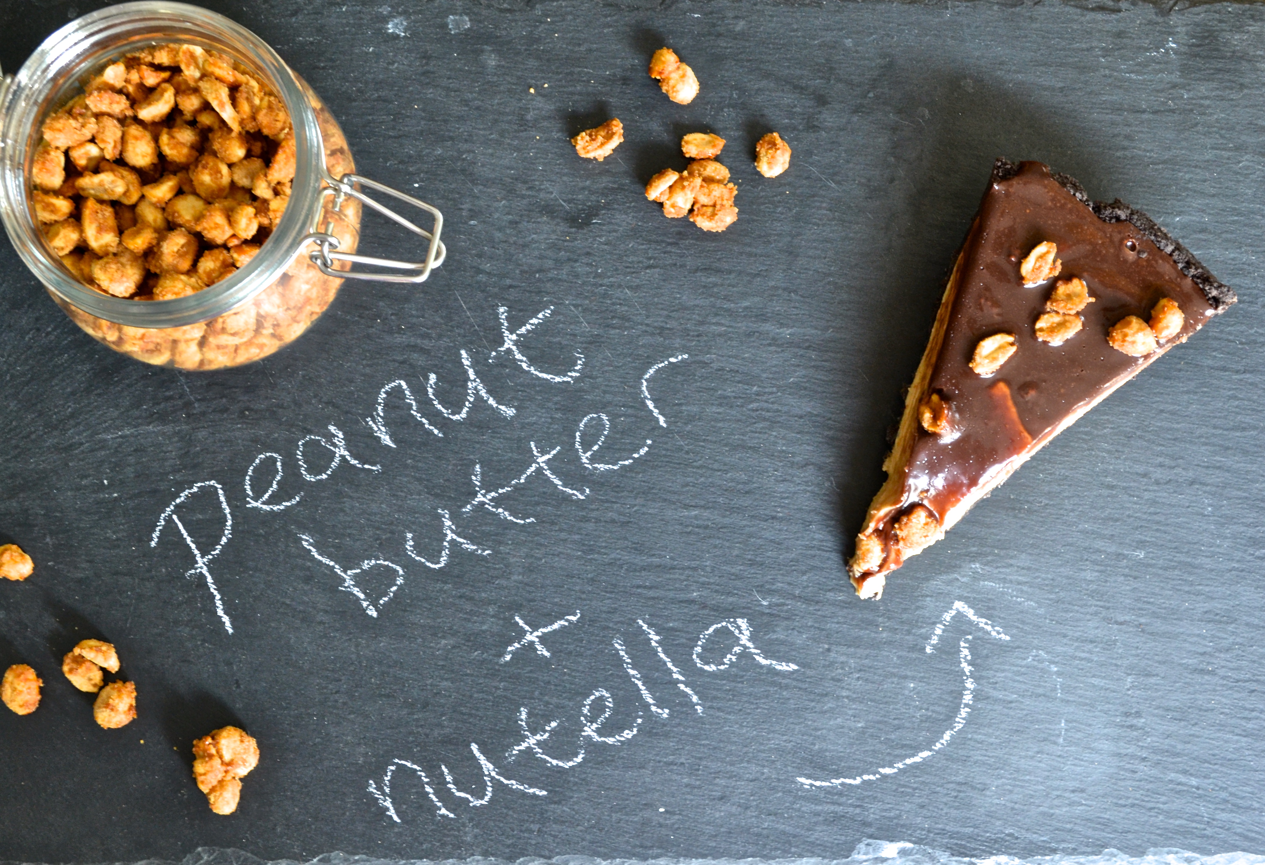 Peanut Butter and Nutella Pie – The Newlywed Chefs