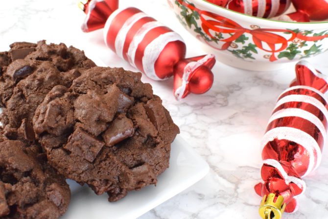 Peppermint Chocolate Cookies