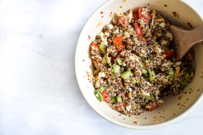 Quinoa “Salad” – The Newlywed Chefs