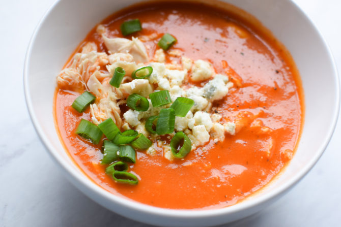 Buffalo Chicken Soup