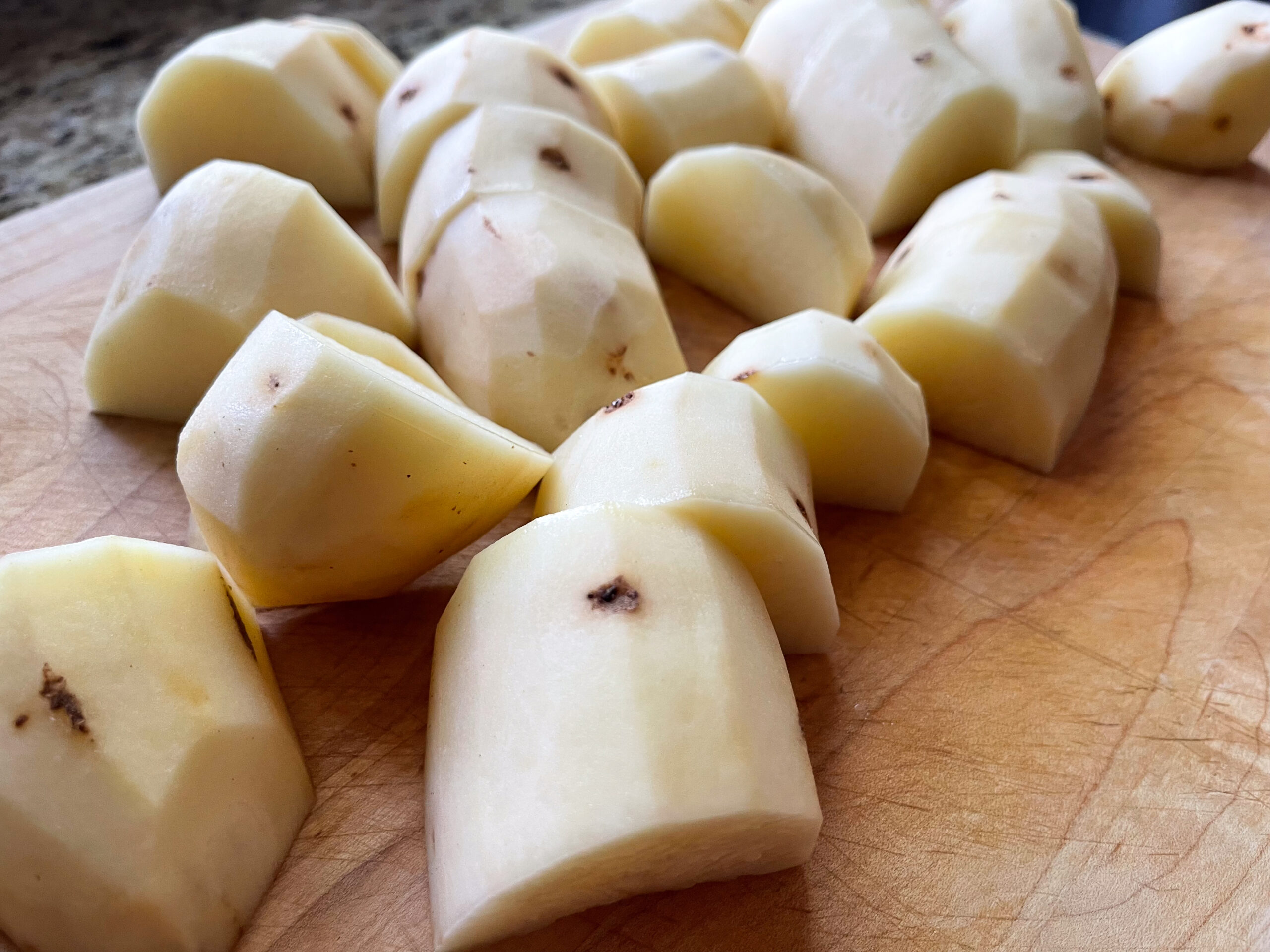Cut Potatoes