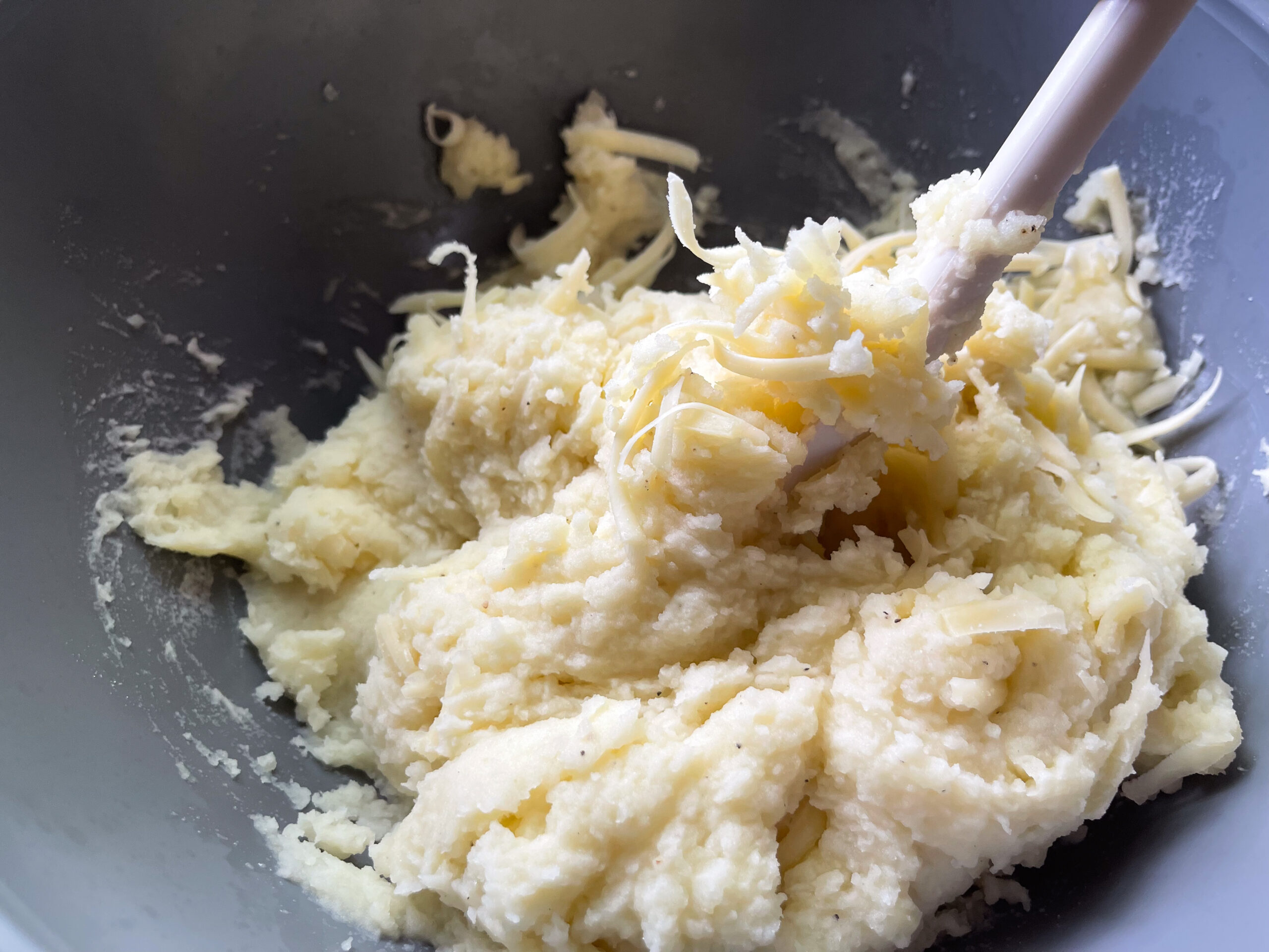 Stirring in Cheese