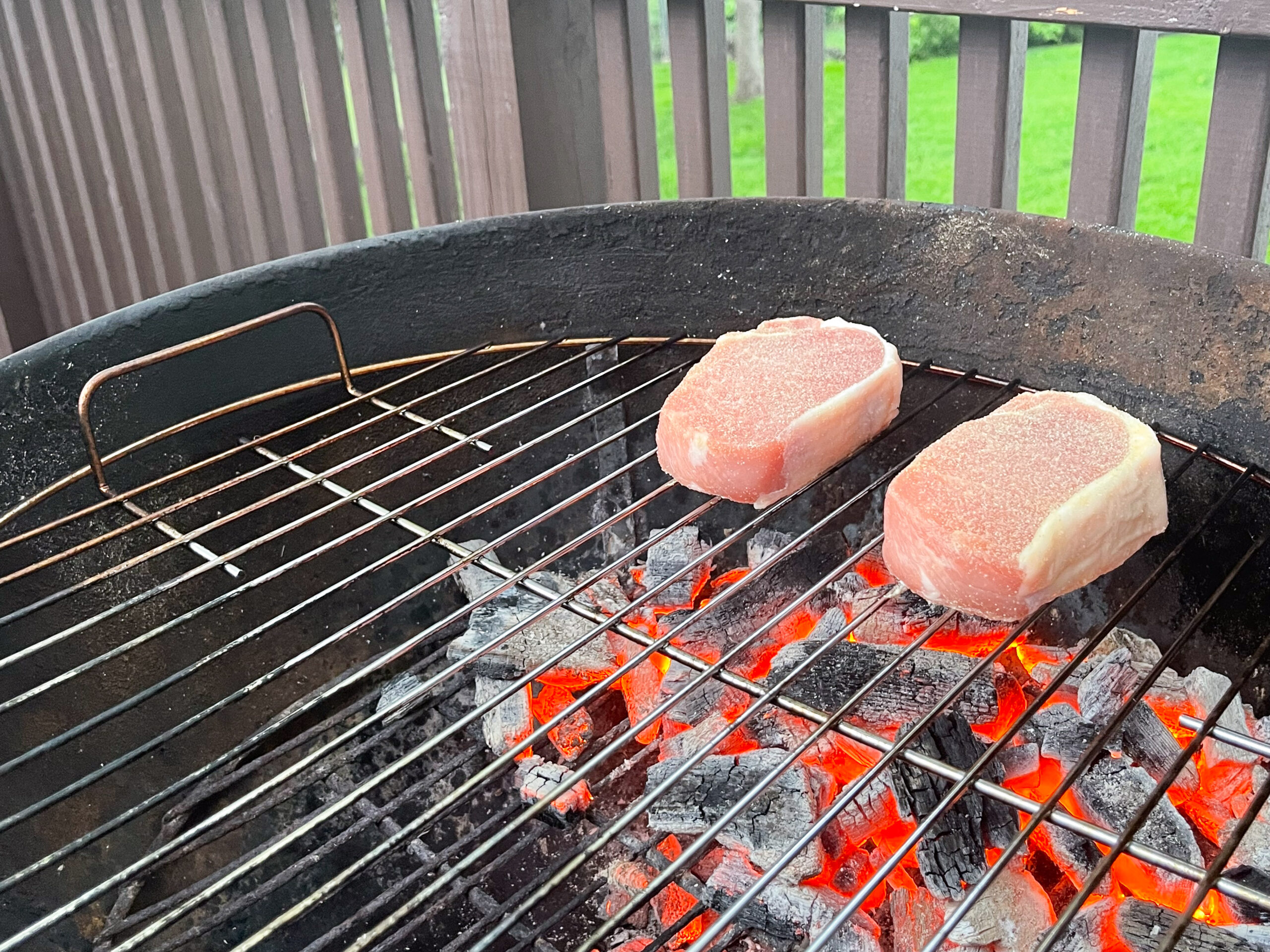 Chops on the Grill